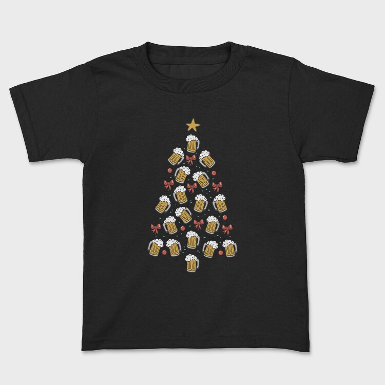 Beer Christmas Tree, Tricou Copii