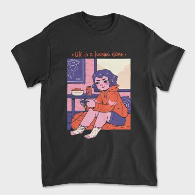 Comfy Chill Girl 6, Tricou Barbati (Unisex)