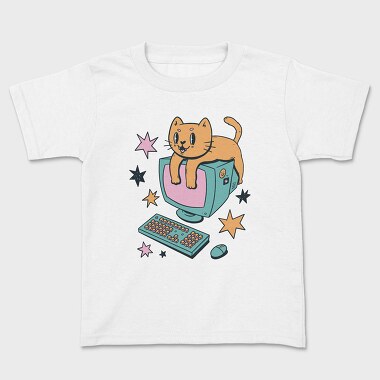 Computer Cat, Tricou Copii