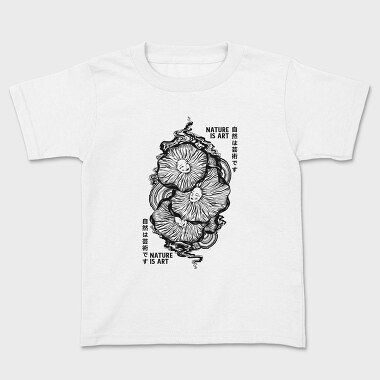 Fungi Nature Art, Tricou Copii