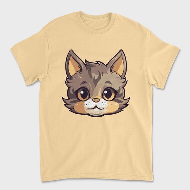 Funny Cat Cartoon, Tricou Barbati (Unisex)