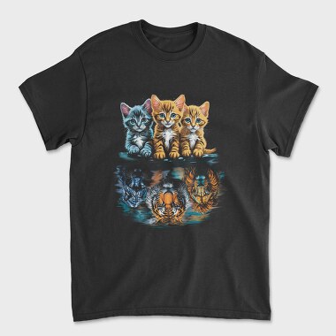 Kittens Strenght Big Cats, Tricou Barbati (Unisex)