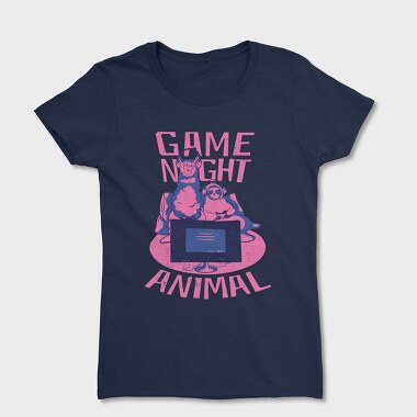 Game Night Animal, Tricou Femei