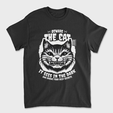 Beware the Cat, Tricou Barbati (Unisex)