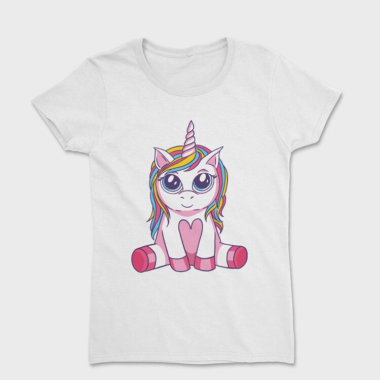 Big Eyes Unicorn, Tricou Femei