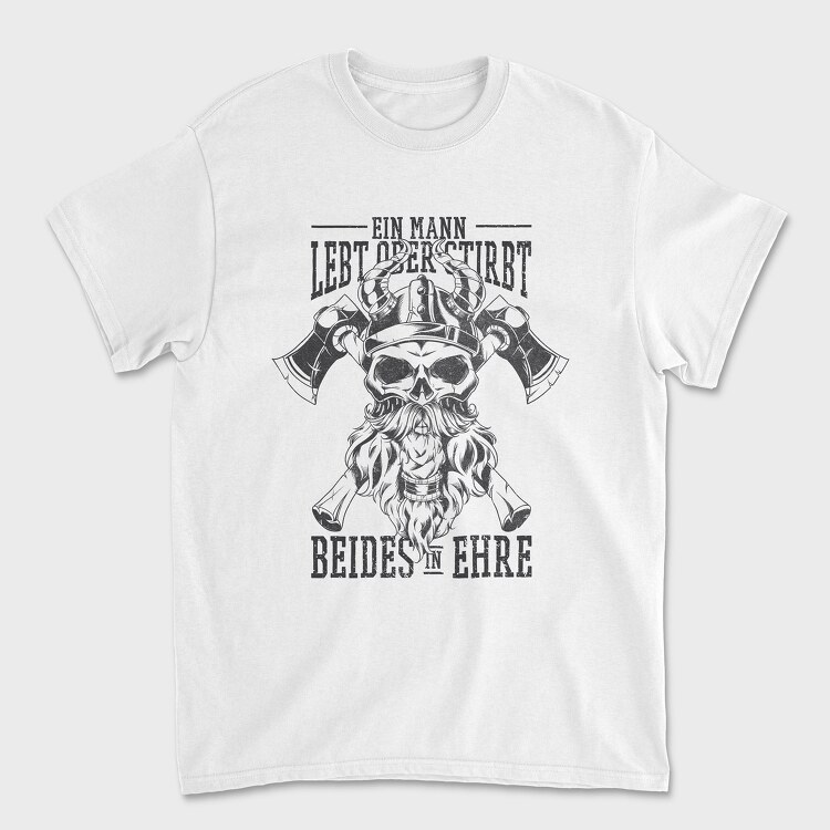 Skull Axes, Tricou Barbati (Unisex)