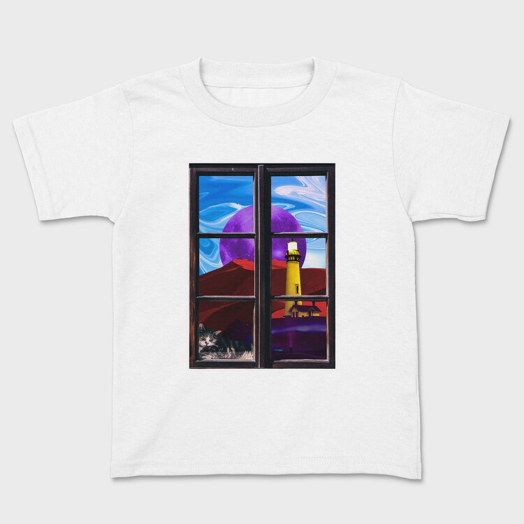 Landscape Window, Tricou Copii