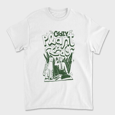 Crazy Plant Lady, Tricou Barbati (Unisex)