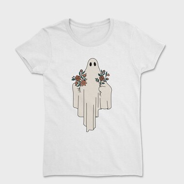 Ghost With Flowers, Tricou Femei