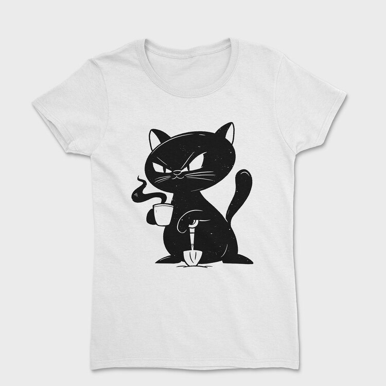 Black Cat Coffee, Tricou Femei