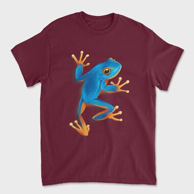 Blue Frog Realistic, Tricou Barbati (Unisex)