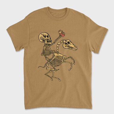 Skull Riding, Tricou Barbati (Unisex)