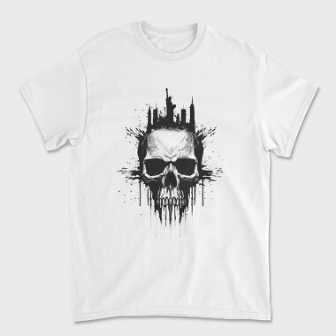 Skullny, Tricou Barbati (Unisex)