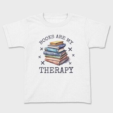 Books Are My Therapy, Tricou Copii