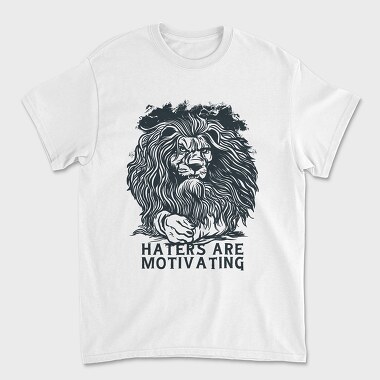 Lion Haters Are Motivating, Tricou Barbati (Unisex)