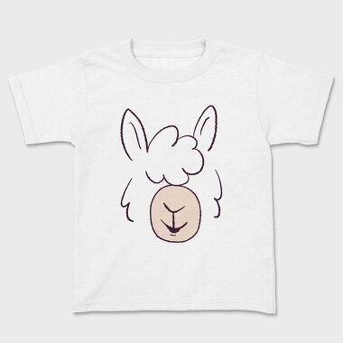 Llama Face, Tricou Copii