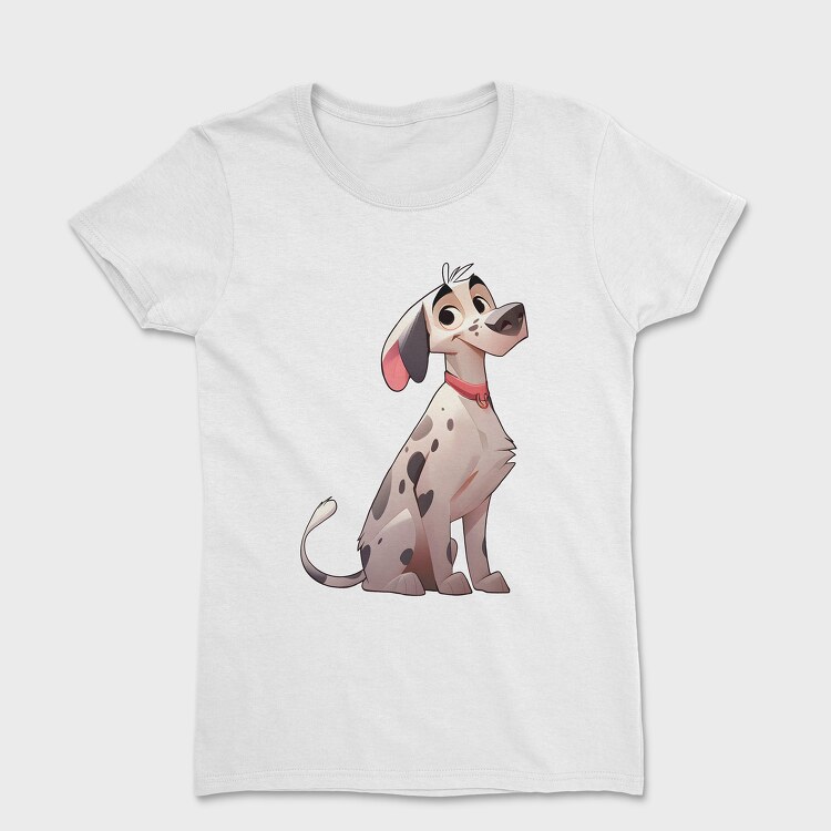 Dalmata Dog Cartoon, Tricou Femei