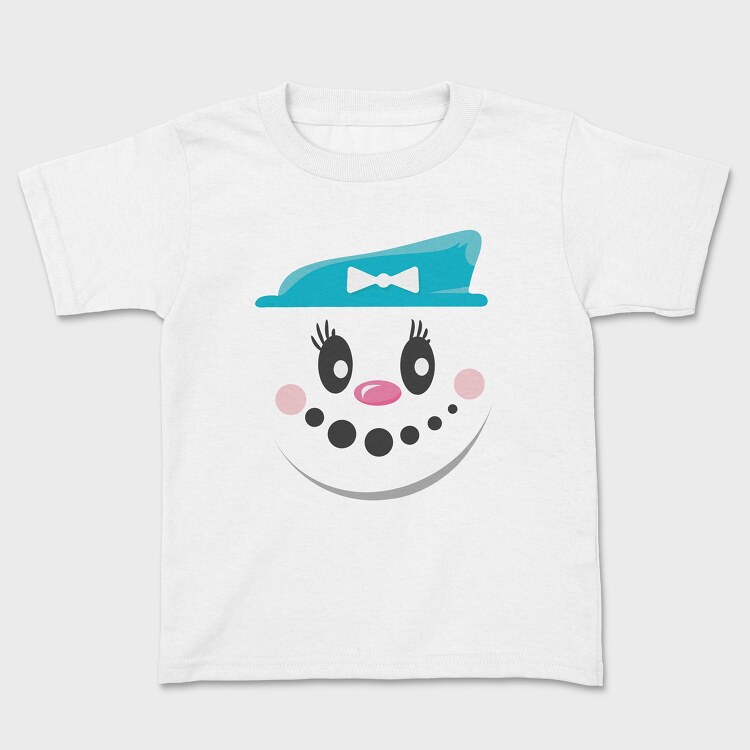 Snow Man Face 3, Tricou Copii