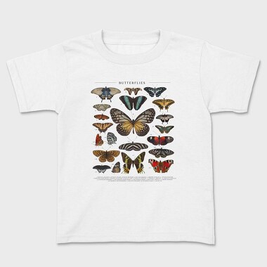 Butterflies Catalog, Tricou Copii