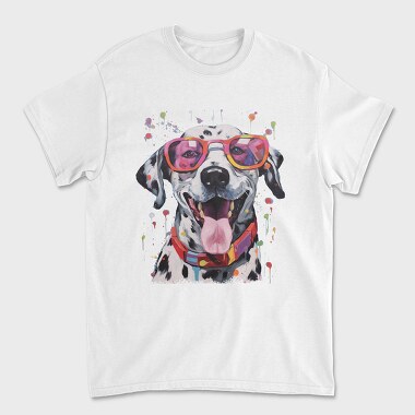 Dalmatian Dog, Tricou Barbati (Unisex)