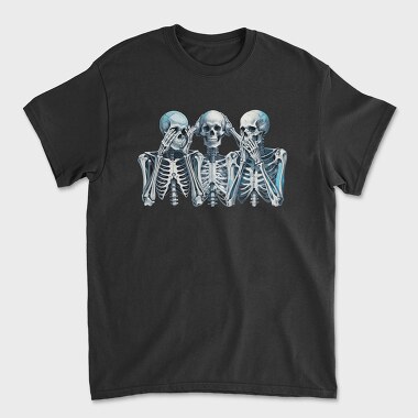 Wiseskeletons, Tricou Barbati (Unisex)