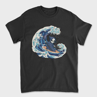 Grim Reaper Surfing, Tricou Barbati (Unisex)