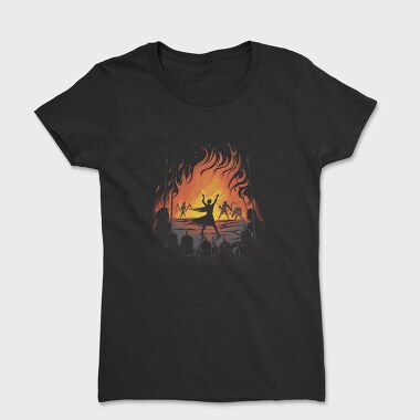 Wizard Fire Wall, Tricou Femei