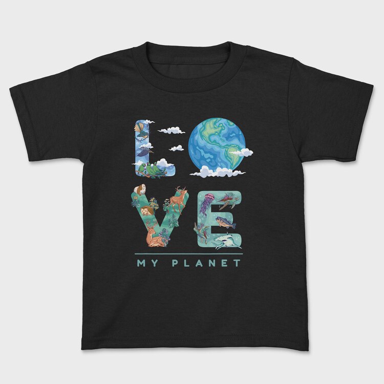 Love My Planet, Tricou Copii