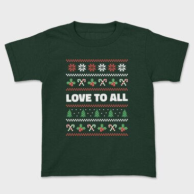 Love to All Ugly Sweater, Tricou Copii