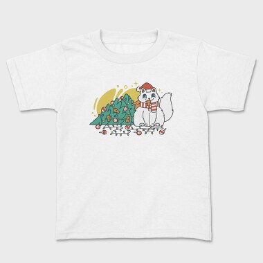 Guilty Christmas Cat, Tricou Copii