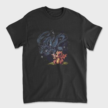 Magic Coffe Dragon, Tricou Barbati (Unisex)