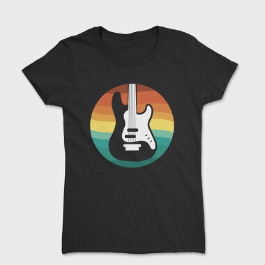 Guitar Retro, Tricou Femei