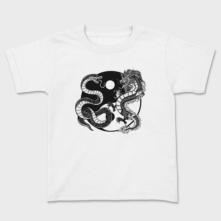 Yin Yang Dragon Snake, Tricou Copii