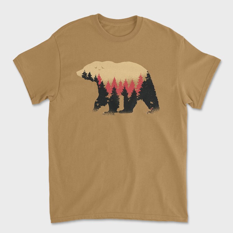 Bear Mountain, Tricou Barbati (Unisex)