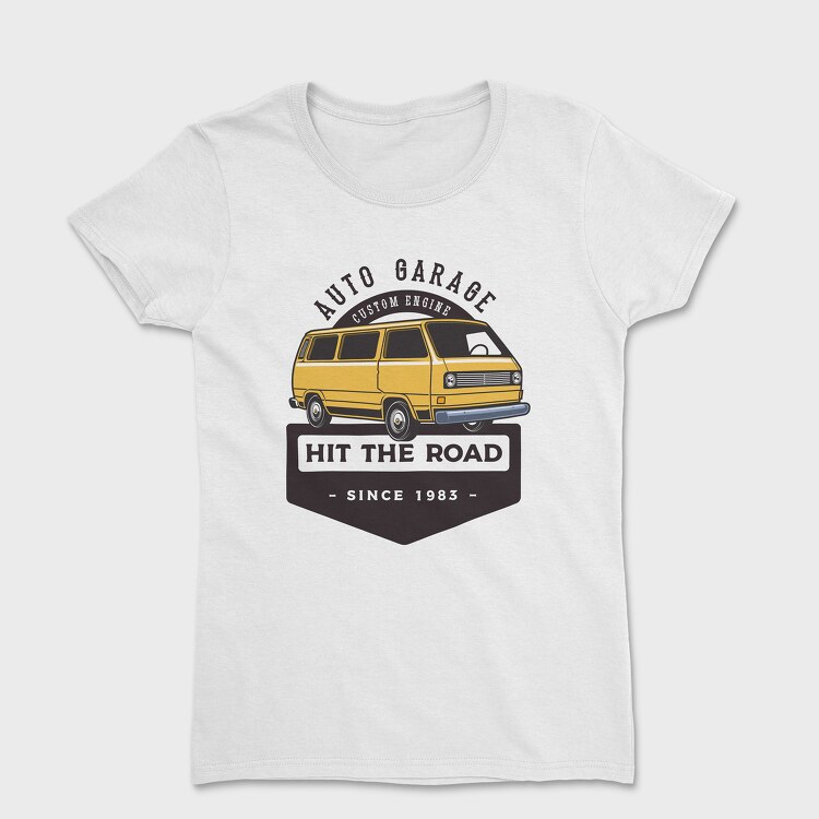 1985 VW Westie camper, Tricou Femei