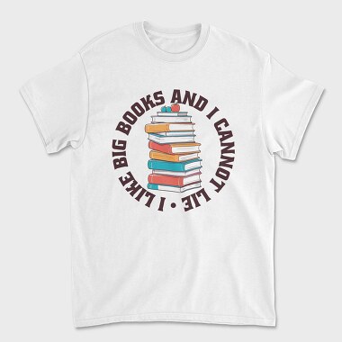 Big Books, Tricou Barbati (Unisex)