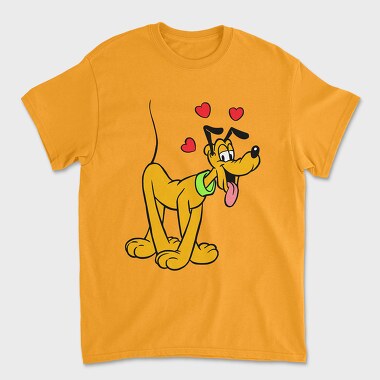 Cartoon Retro Pluto 3, Tricou Barbati (Unisex)