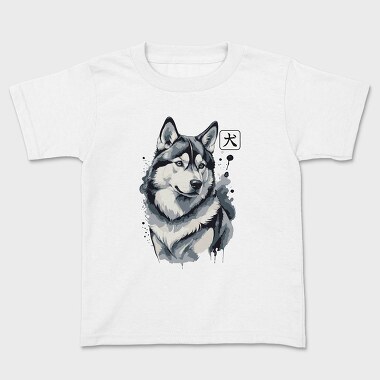 Husky Poster, Tricou Copii