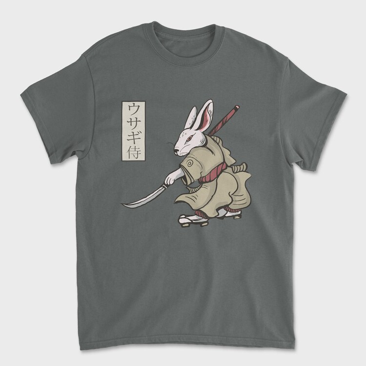 Rabbit Samurai, Tricou Barbati (Unisex)