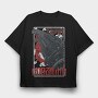 Godzilla Tribute, Tricou Oversize Barbati (Unisex)
