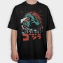 Godzilla, Tricou Oversize Barbati (Unisex)