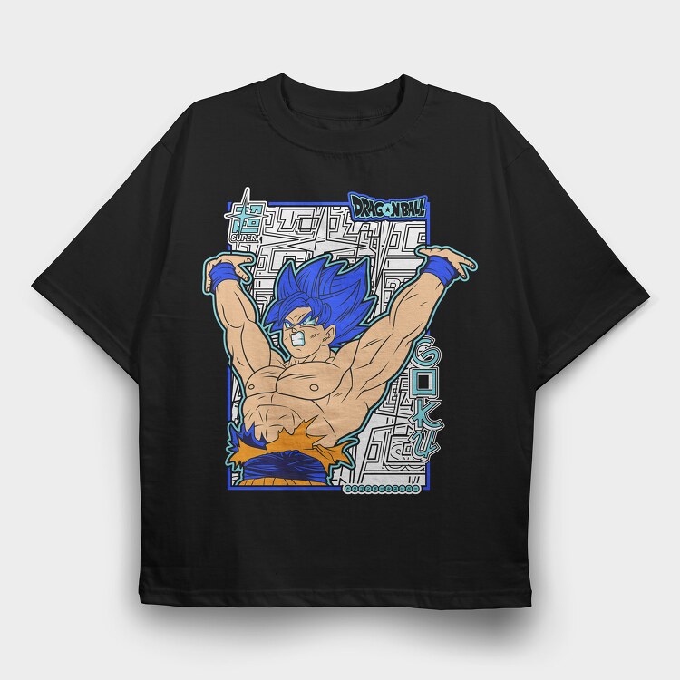 Dragon Ball Z 125, Tricou Oversize Barbati (Unisex)