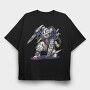 Gundam Ninja Rudy, Tricou Oversize Barbati (Unisex)