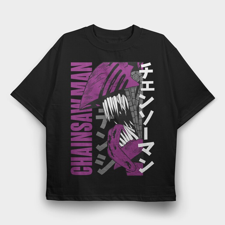 Chainsaw Man 13, Tricou Oversize Barbati (Unisex)