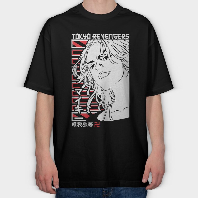 Tokyo Revengers 19, Tricou Oversize Barbati (Unisex)