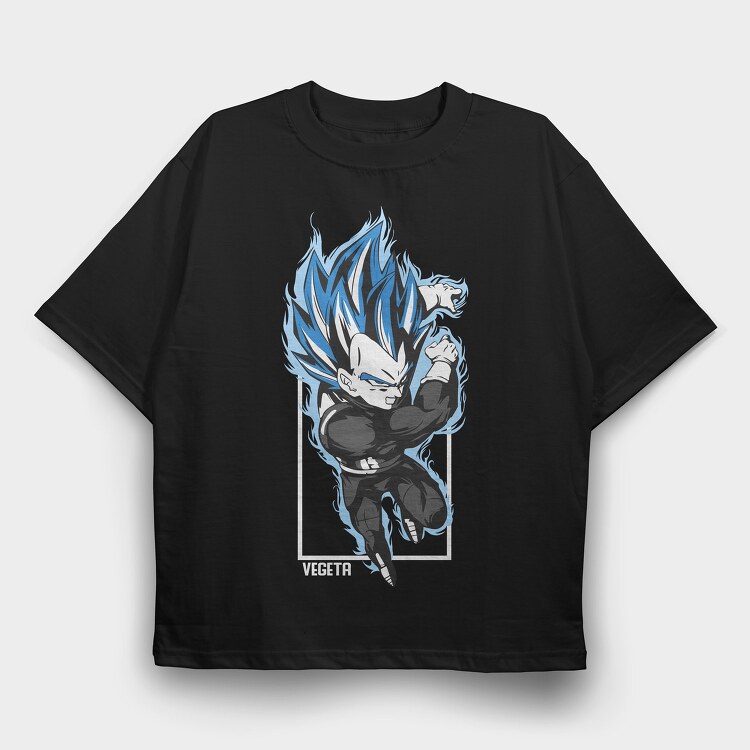 Dragon Ball Z 2, Tricou Oversize Barbati (Unisex)