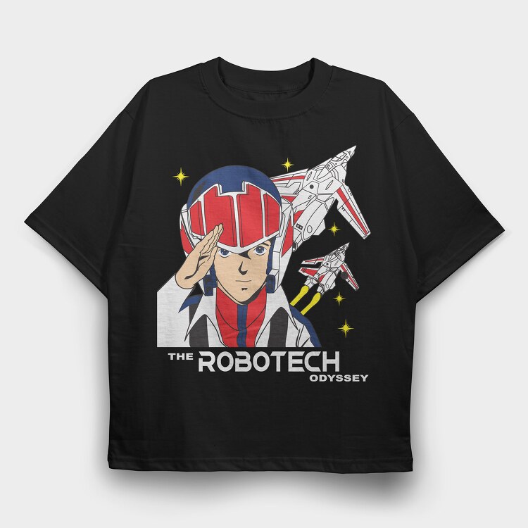 Robotech 6, Tricou Oversize Barbati (Unisex)
