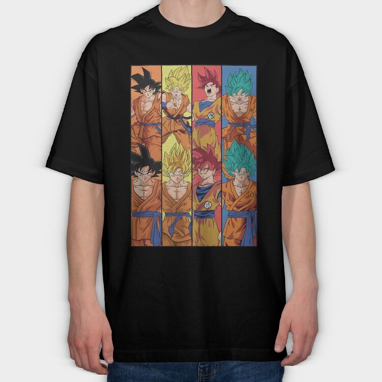 Dragon Ball Z 33, Tricou Oversize Barbati (Unisex)