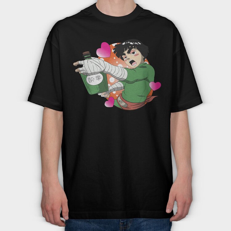 Rock Lee, Tricou Oversize Barbati (Unisex)