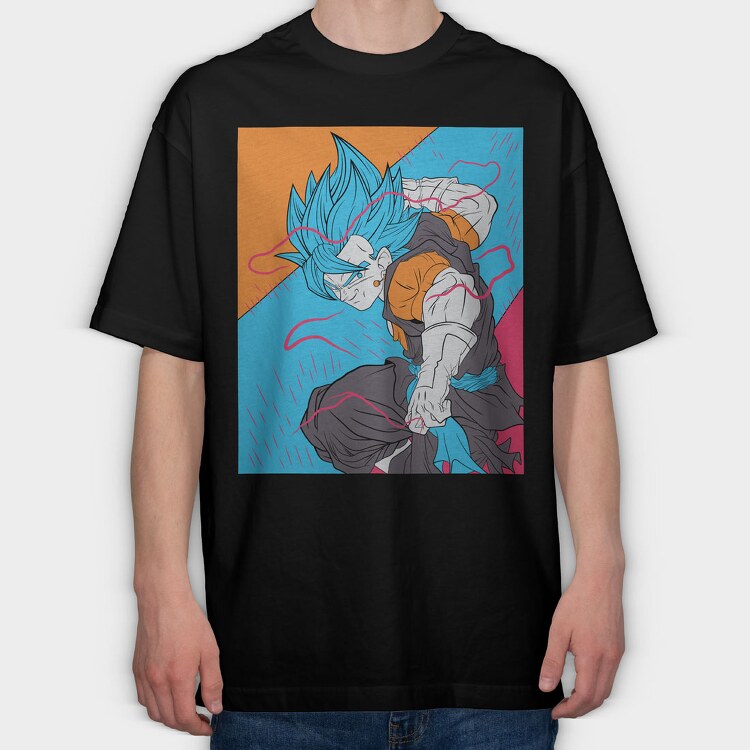Dragon Ball Z 40, Tricou Oversize Barbati (Unisex)